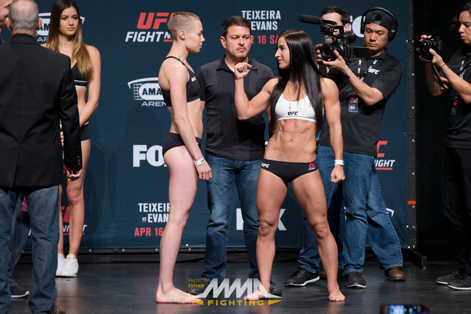 UFC On FOX Weigh Ins Rose Namajunas Vs Tecia Torres MMA Video